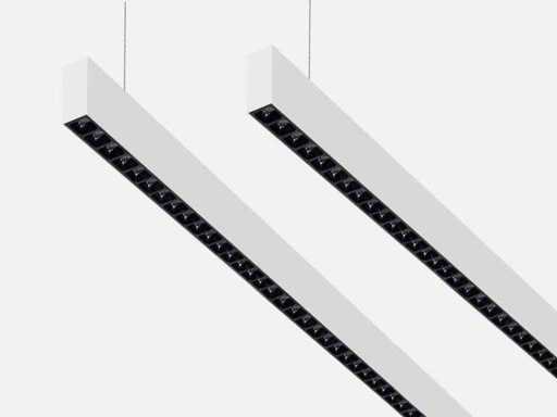 2 x B52 LED-Design Pendelleuchte in Weiß